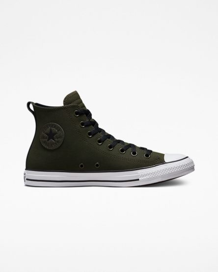 Women's Converse Chuck Taylor All Star TecTuff High Top Shoes Olive / Green / White / Black | AU 50C69X